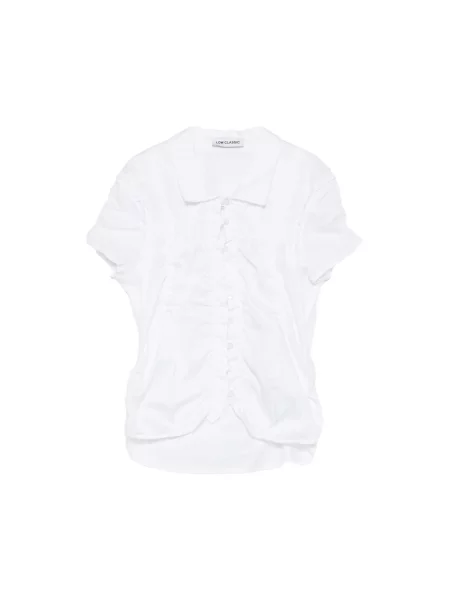 Bluzka Low Classic klasyczna biała