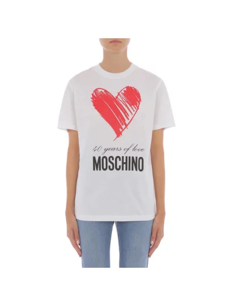 Koszulka Moschino biała
