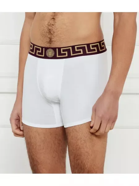 Versace Chiloți boxer | stretch alb