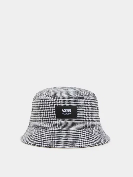 Vans Patch Bucket Панама Білий/чорний Поліестер/еластан білий