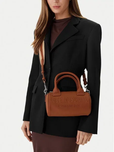LOVE MOSCHINO Дамска чанта кафяв
