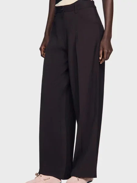 Брюки Sandro коричневые