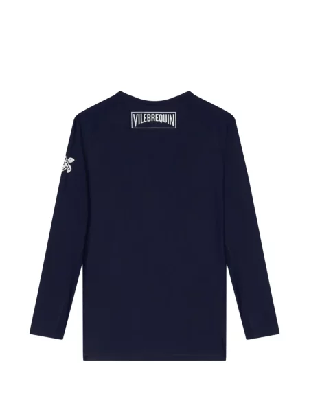 Tricou Vilebrequin lung albastru