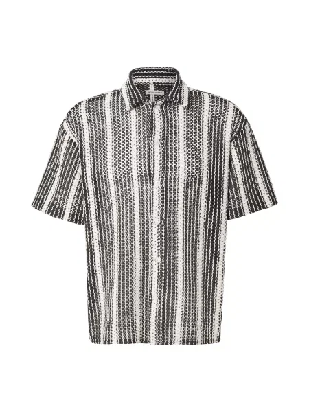 JACK & JONES Cămașă JWHBELLAGIO negru alb