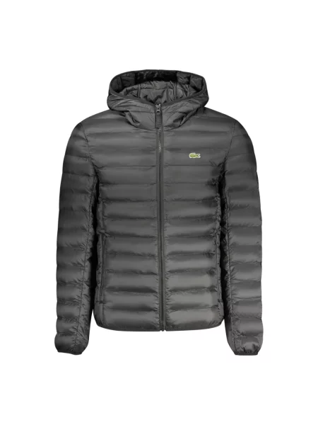 Kurtka puchowa Lacoste czarna