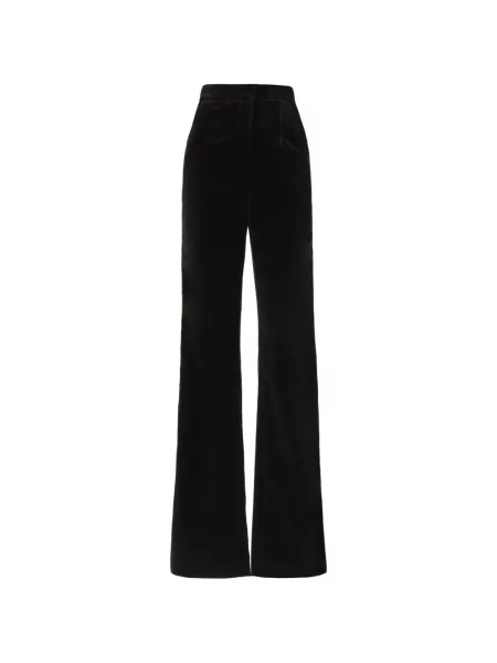Pantaloni Costarellos de catifea negru
