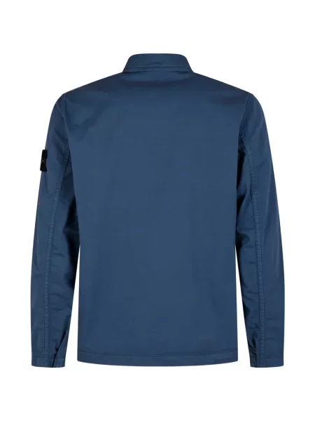 Cămașă Stone Island cu strasuri albastru