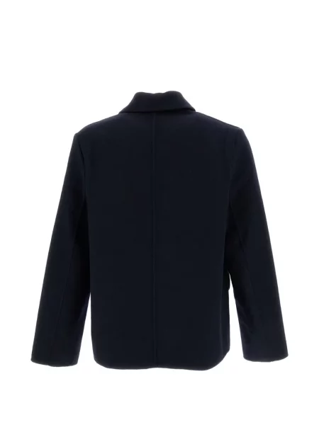 Geacă Paul Smith de lână albastru
