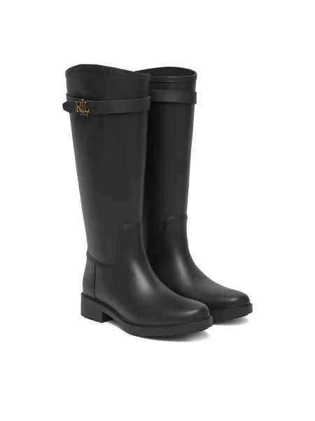 Guminiai batai Lauren Ralph Lauren juoda