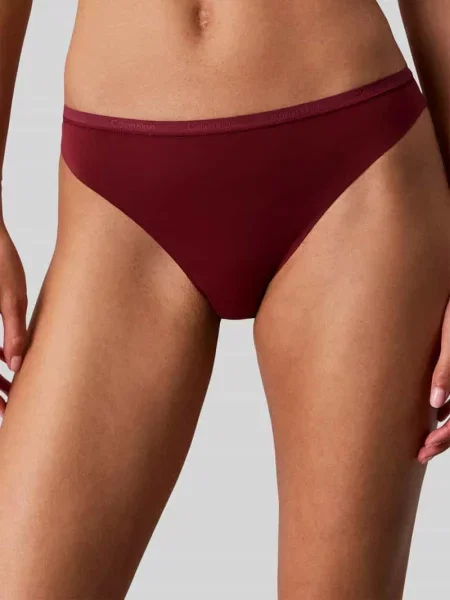 Figi z bezszwowymi wykończeniami Calvin Klein Underwear