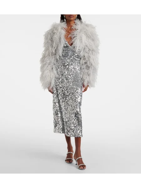 Rochie de cocktail Dolce&gabbana de costum argintiu