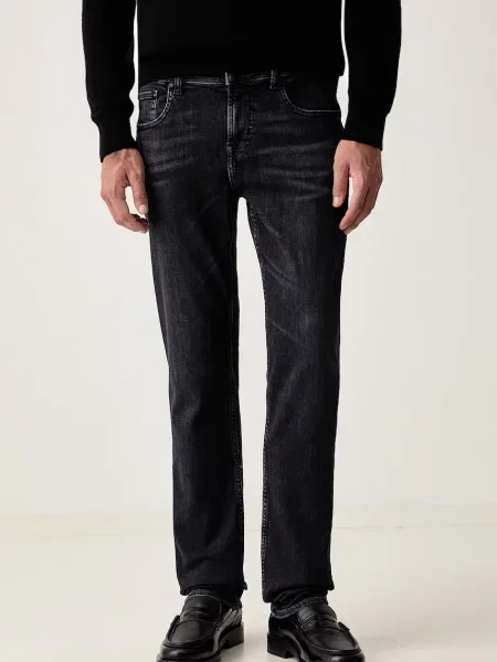 7 FOR ALL MANKIND blugi slim fit pentru bărbați gri