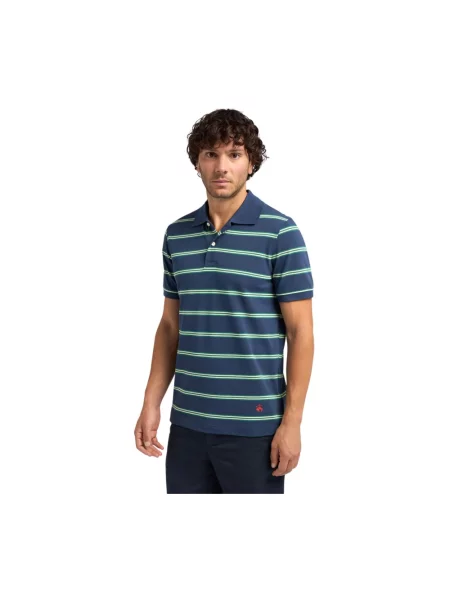 Koszulka polo Brooks Brothers niebieska