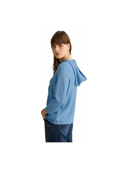 Bluza z kapturem Cecil z kapturem niebieska