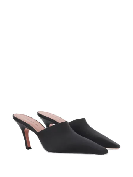 Papuci tip mules Amina Muaddi negru