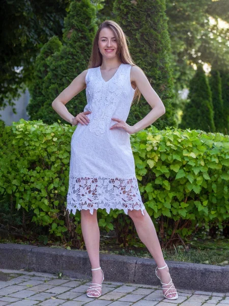 OnLady Сукня міді білий