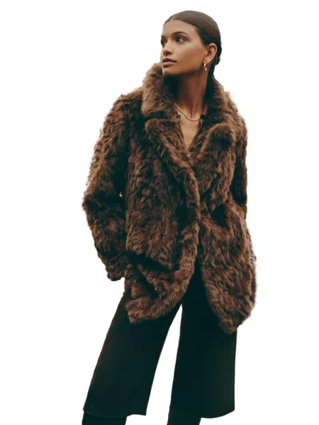 Friends Like These Palton de primăvară-toamnă ciocolatiu