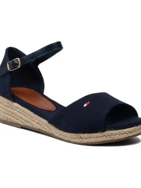 Espadrilky Tommy Hilfiger modrá