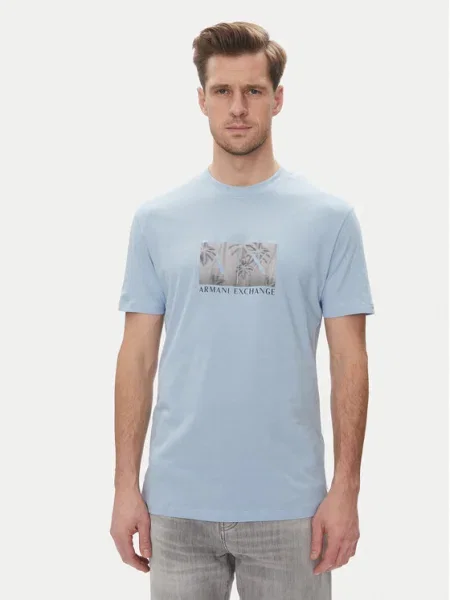 Armani Exchange Póló kék