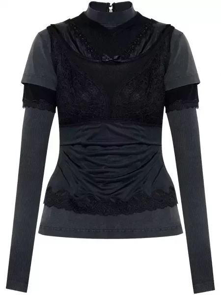 Top Balenciaga negru