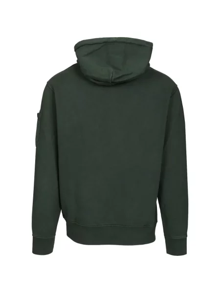 Fleece hoodie C.p. Company πράσινο