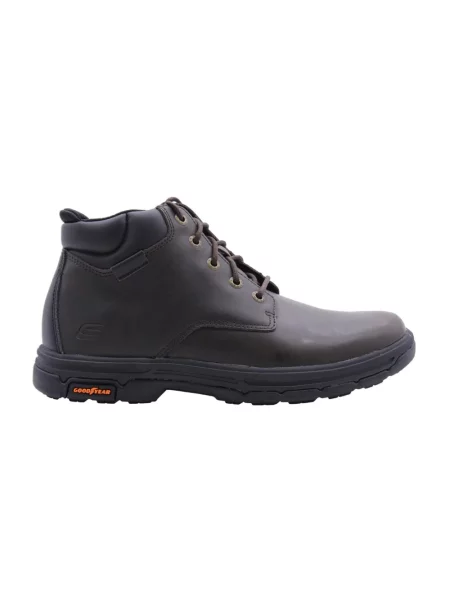 Botki Skechers brązowe