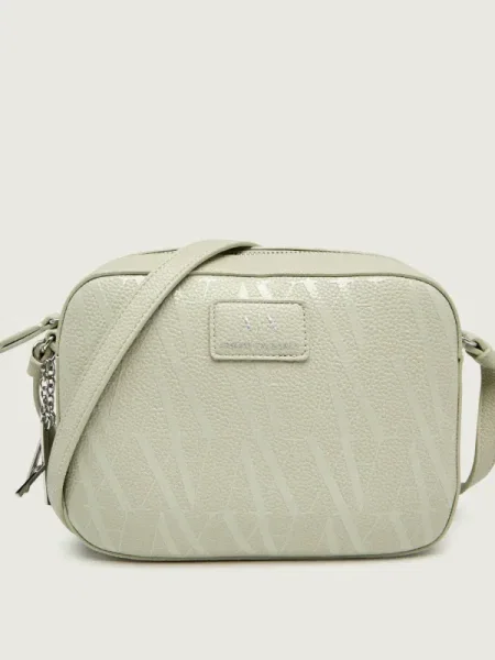 Armani Exchange Geantă poștaș bej