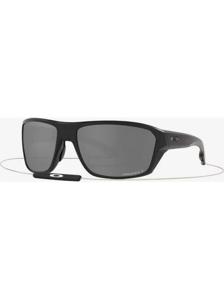 Matowe okulary przeciwsłoneczne Oakley Split Shot z czarnymi soczewkami polaryzacyjnymi Prizm czarne