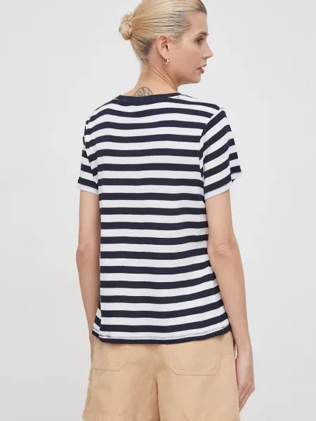 Tričko Pepe Jeans tmavomodrá