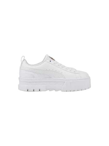 Pantofi Puma din piele alb