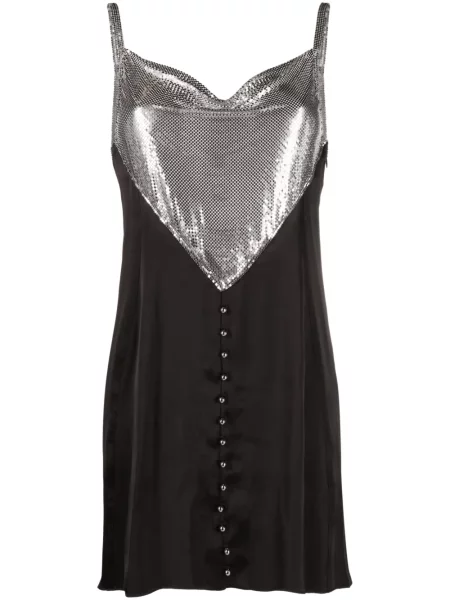 Rochie Rabanne plasă negru