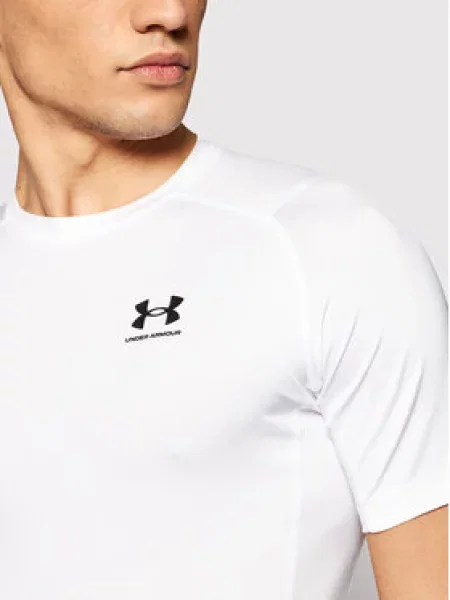 Under Armour Športna majica Ua HeatGear® Armour Compression Fit bela