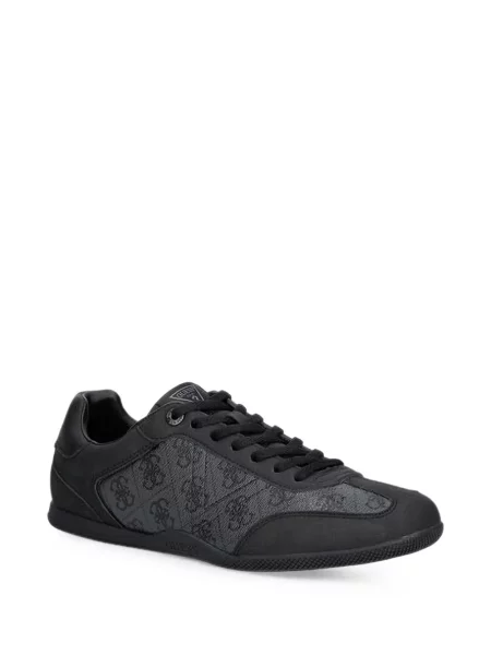 Sneakerși Guess cu imagine negru