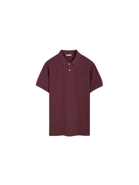 Scalpers Tricou bordeaux roșu