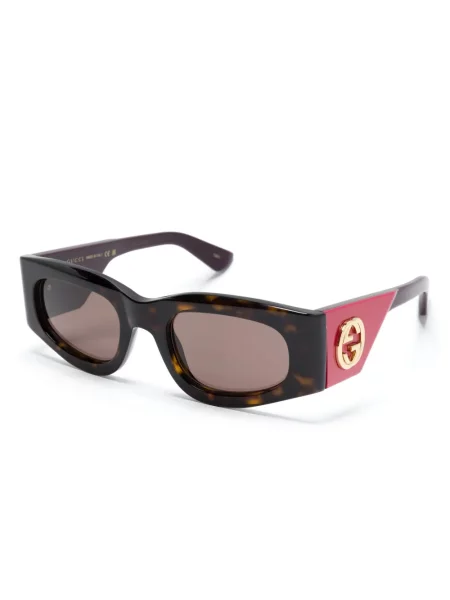 Saulės akiniai Gucci Eyewear violetinė