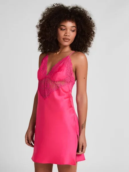 Hunkemöller Nočná košieľka fuksia