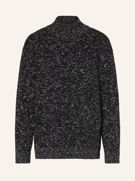 Selected Femme Sweter schwarz biały