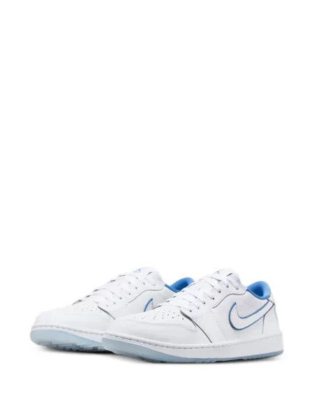 Голф маратонки Jordan Air Jordan 1 с връзки с дантела бяло