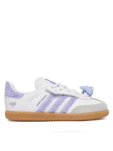 Детские кроссовки Adidas Samba фиолетовые