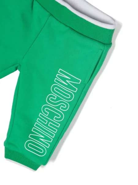 Komplet dresowy dziecięcy Moschino zielony