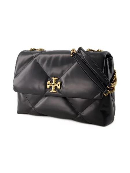 Torebka Tory Burch z nadrukiem czarna