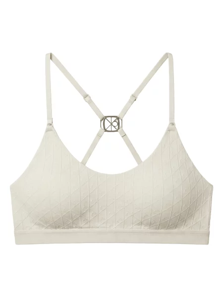 Calvin Klein Underwear Sutien murdar alb