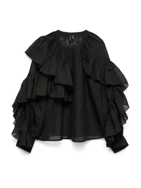 VERO MODA Bluză VMSABRINA' negru