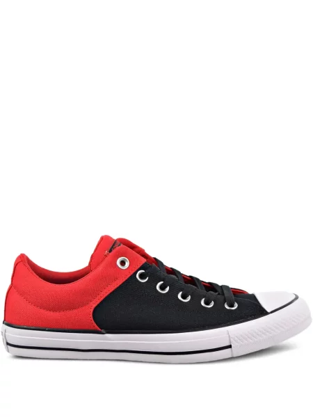 Kožené retro tenisky Converse Chuck Taylor All Star s výšivkou černé