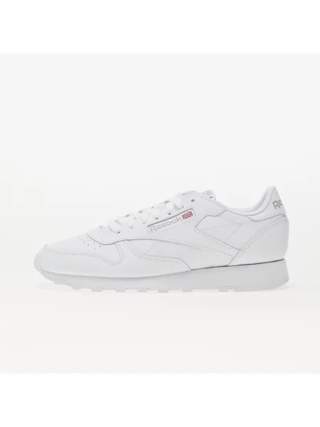 Сникърси Reebok Classic Leather Ftw White/ Ftw White/ Pure Grey 3 EUR 36 бяло