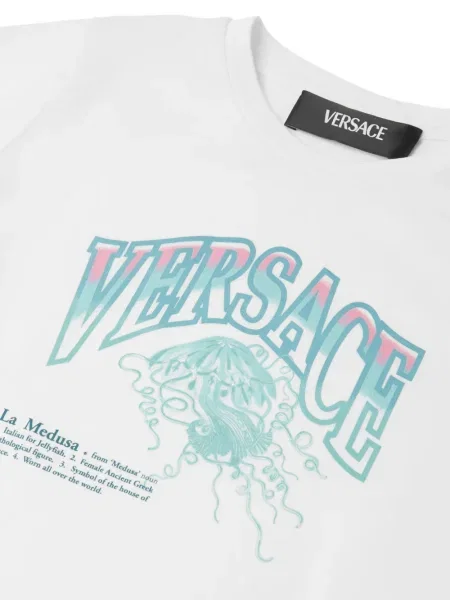 Koszulka dziecięca Versace biała