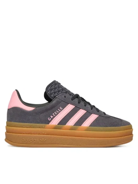 Sneakerși Adidas Gazelle din piele violet