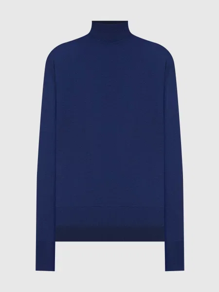 Гольф Mallery з вовни John Smedley синій