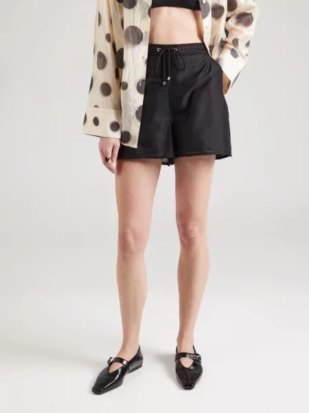 ABOUT YOU Pantaloni Palmer' negru