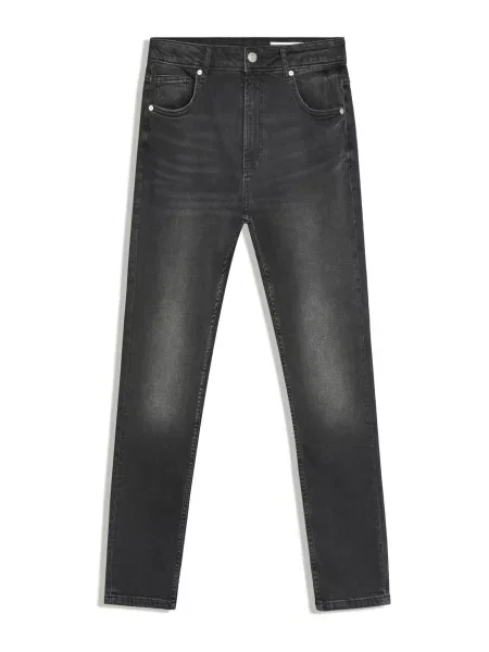 Bershka Jeans PAI denim negru